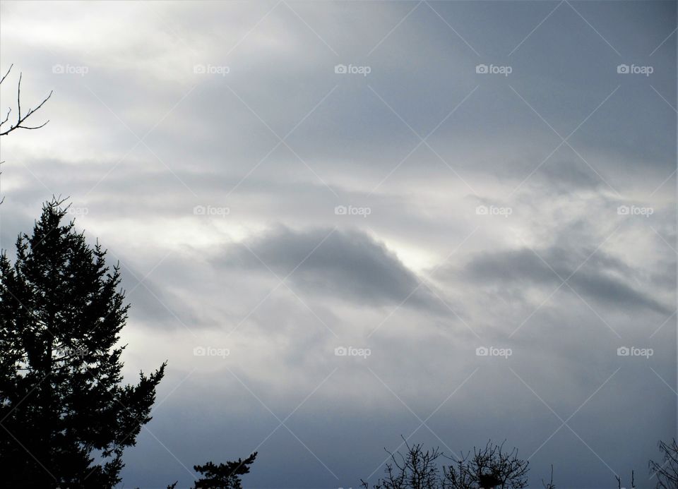 texture in storm clouds