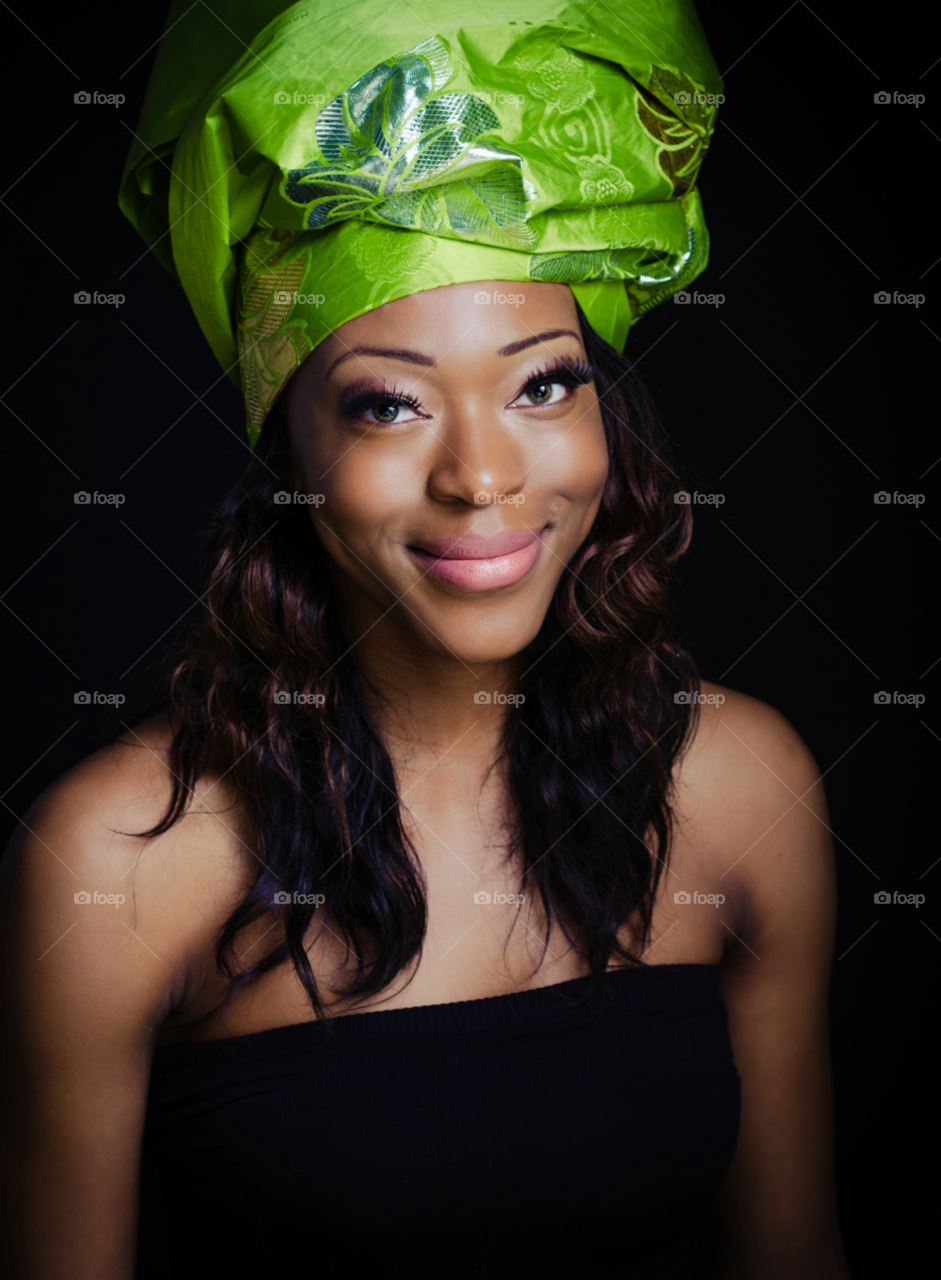 green girl happy young by ahilton2007