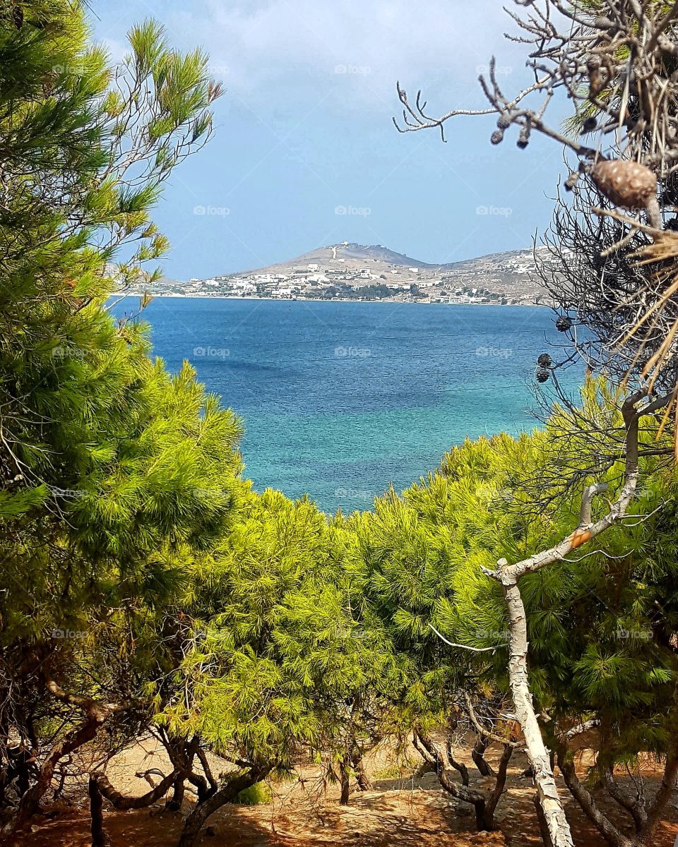 Beach View in Paros