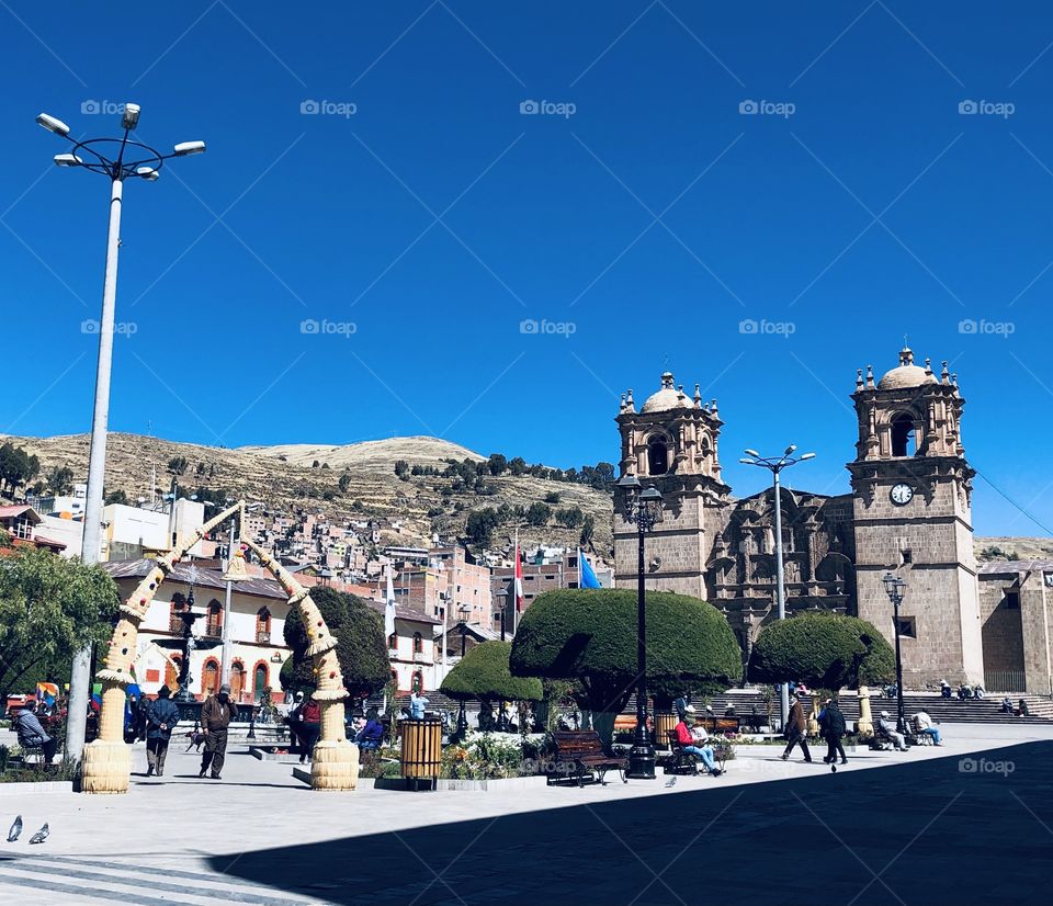 Plaza de armas Puno