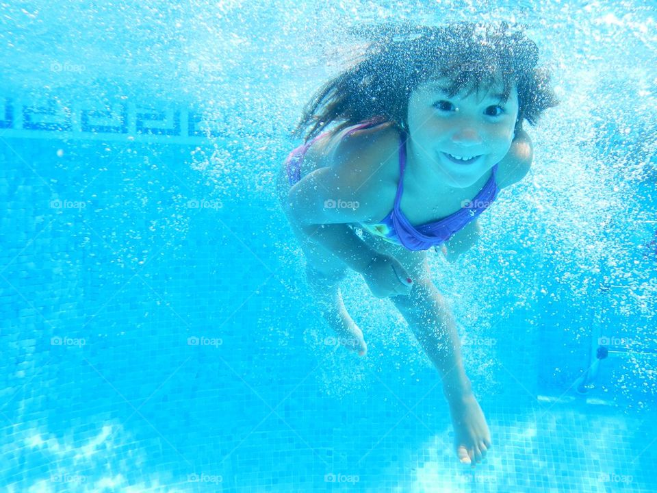 Little swimmer