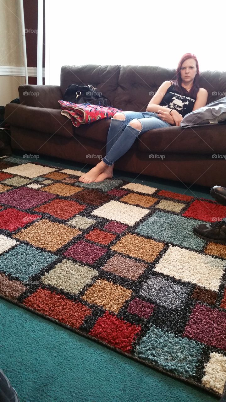 new throw carpet