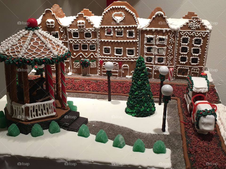 Gingerbread city 