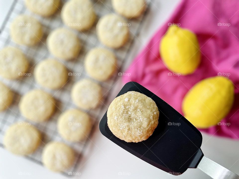 Old Fashioned Lemon Sugar Cookies, lemon flavored cookies, baking at home, homemade cookies, baking with a toddler, fun baking at home 