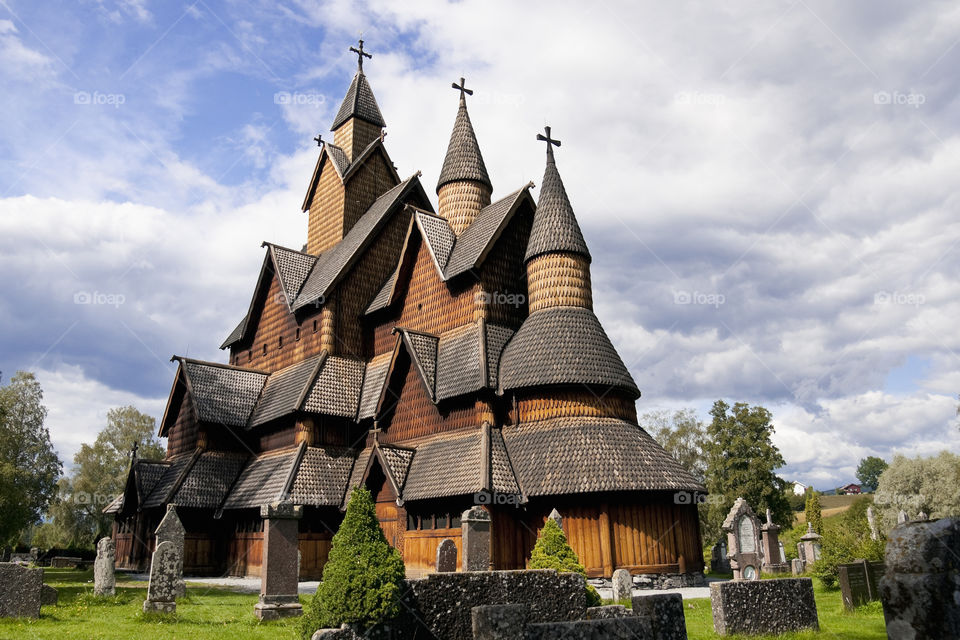 Heddal Stave Church is Norway’s biggest stave Church. It was built ca. 1250.
