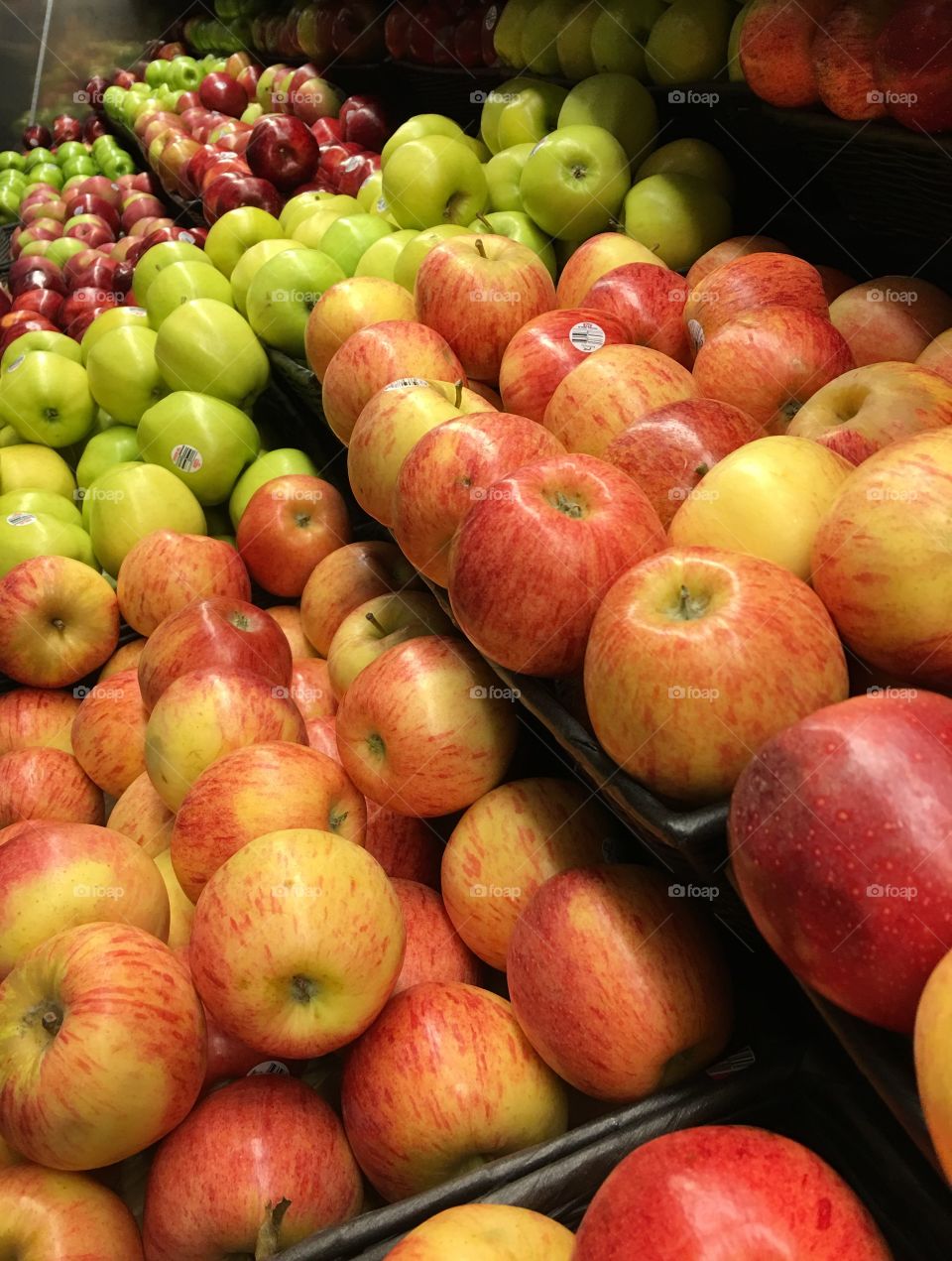 Apples Different Kinds, Different Colors