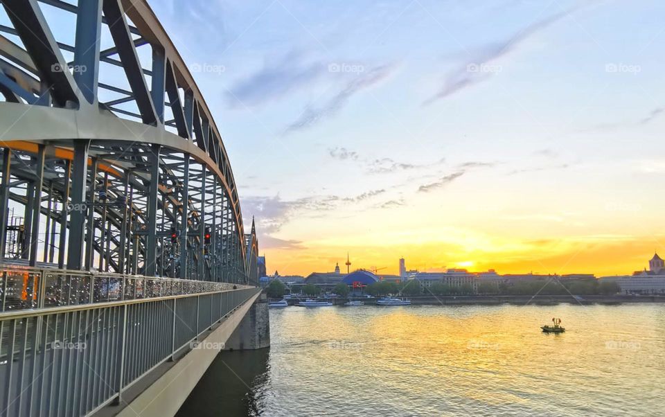 The sunset is a very beautiful thing