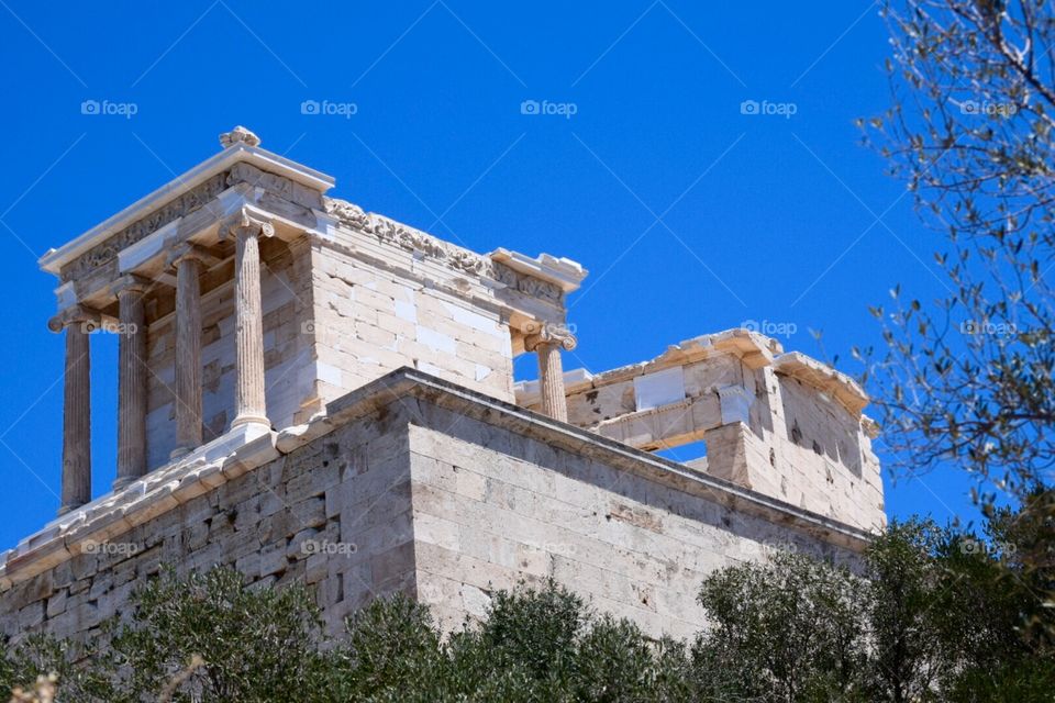 Acropolis Ancient Ruins 