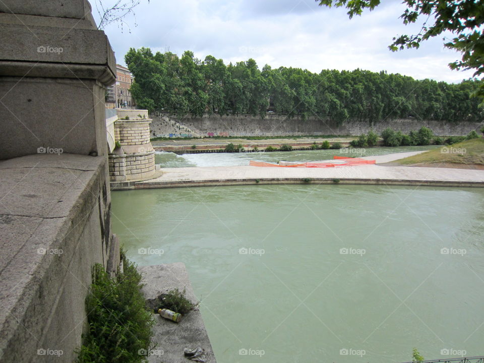 Water, River, Tree, No Person, Travel