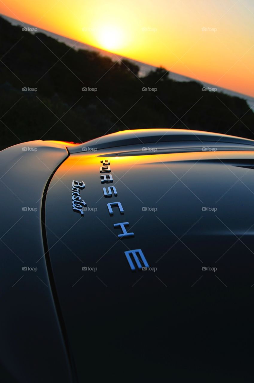 Boxster Sunset