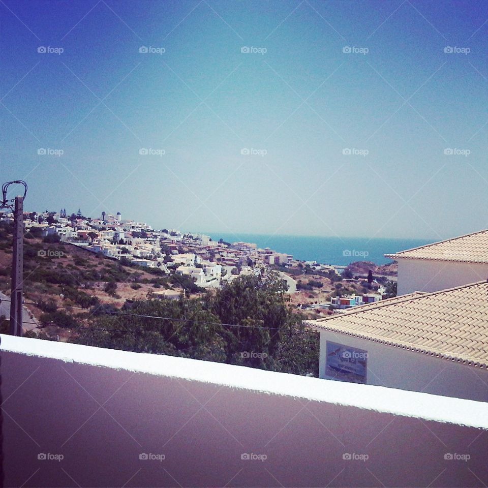 Roof top view- Algarve. Fantastic view 