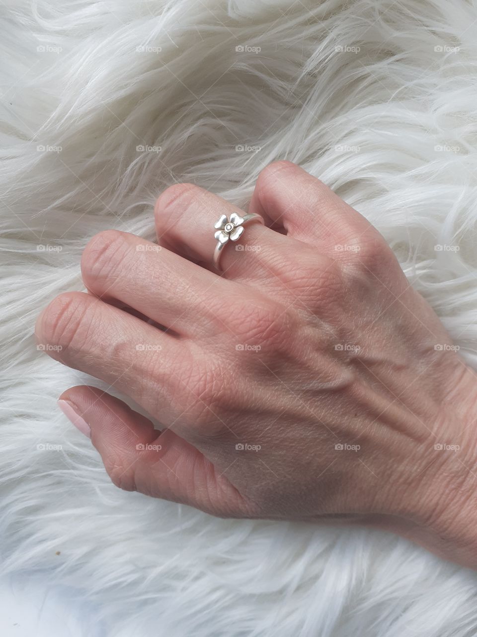 ring white Background