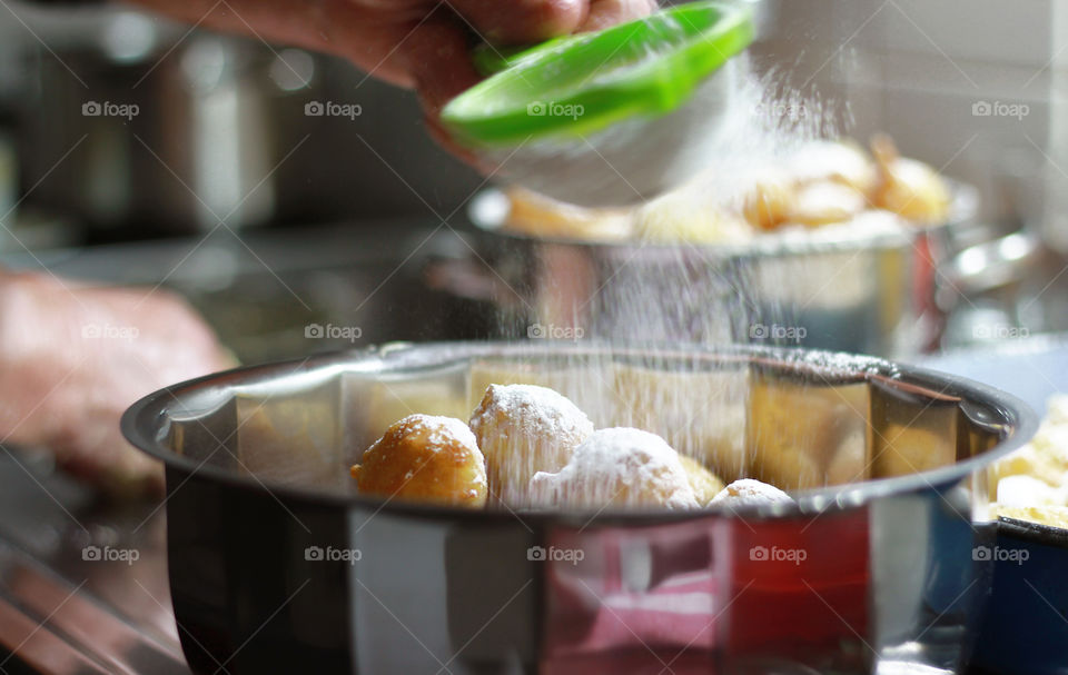 Preparing snacks for Santa