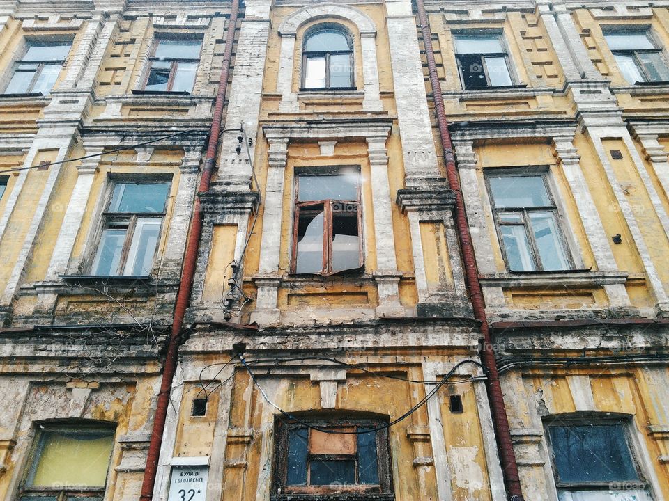 Old architecture of Kiev