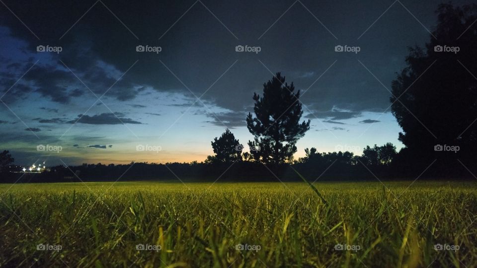 foreground background