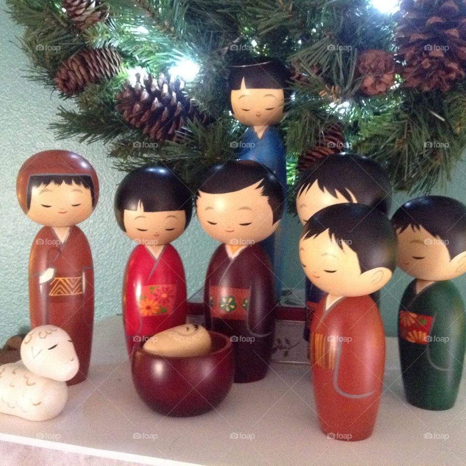 Kokeshi Creche  #FoapDecember17  pollycshafer 