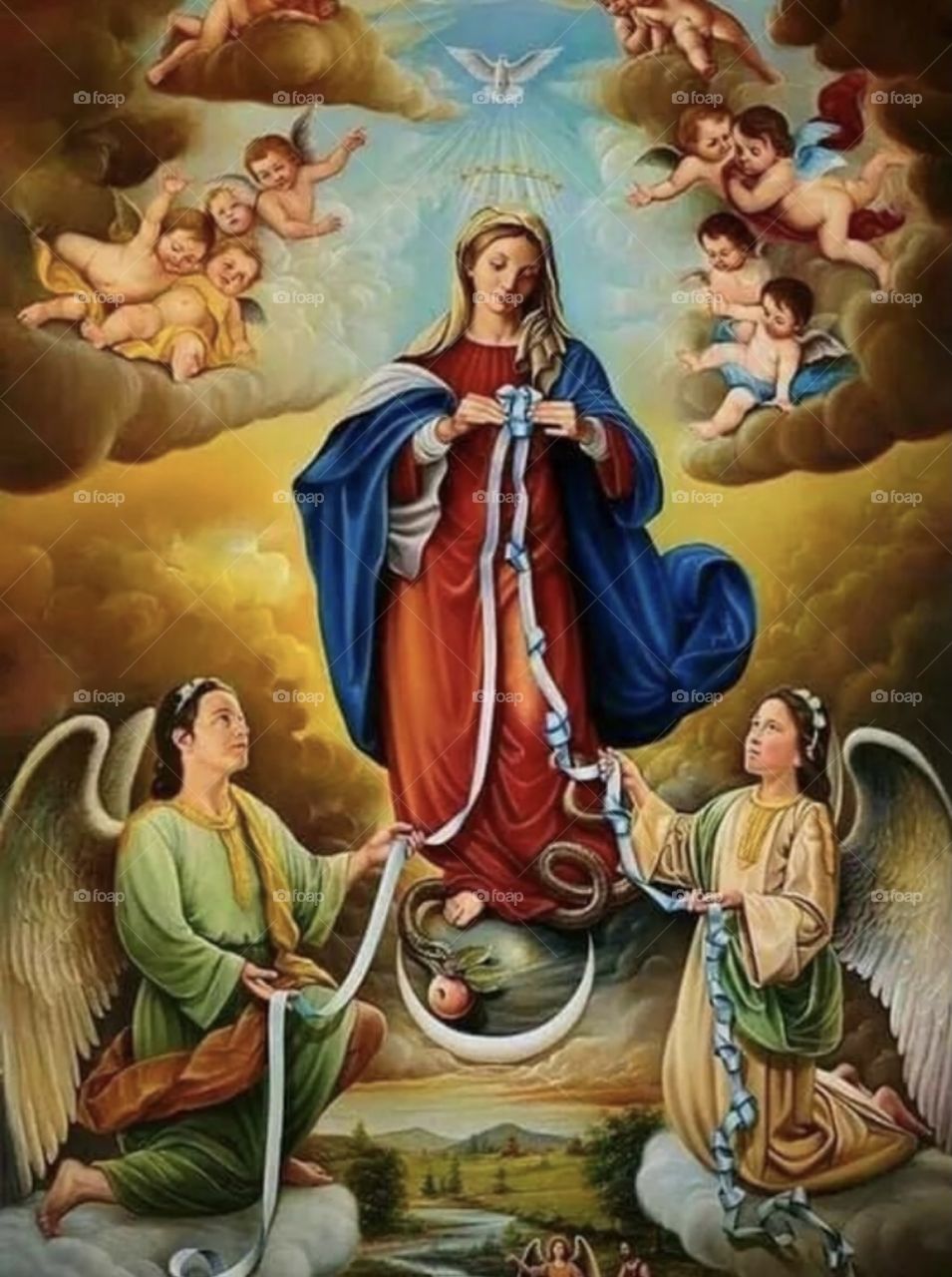 🙏 🇪🇸 Oh Maria, ruega por nosotros que recurrimos a ti.  Amén.  🇧🇷 Ó Maria, Nossa Senhora, rogai por nós que recorremos a vós. Amém. / 🇺🇸 O Mary, pray for us that we turn to you.  Amen. / 🇮🇹 O Madonna, prega per noi che ci rivolgiamo a te. Amen. 