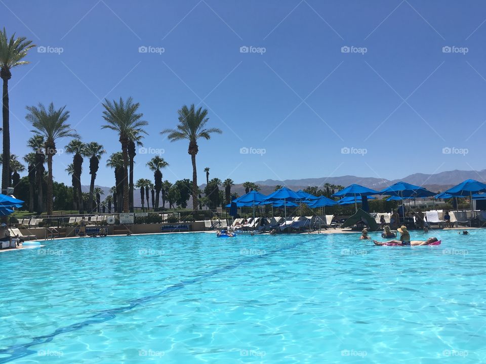 JW Marriott Pool Palm Springs California