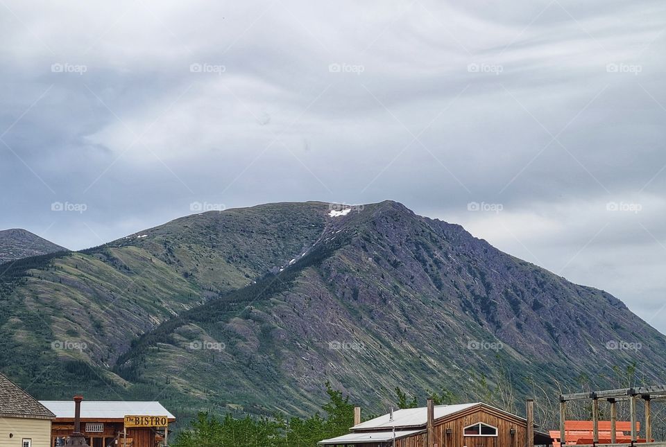 We went all the way up there today