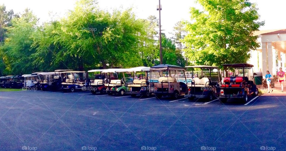 Peachtree City GA Golf Cart Alley