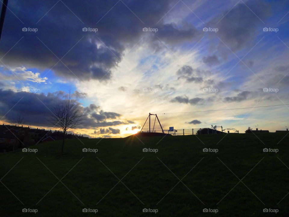 Storm clouds