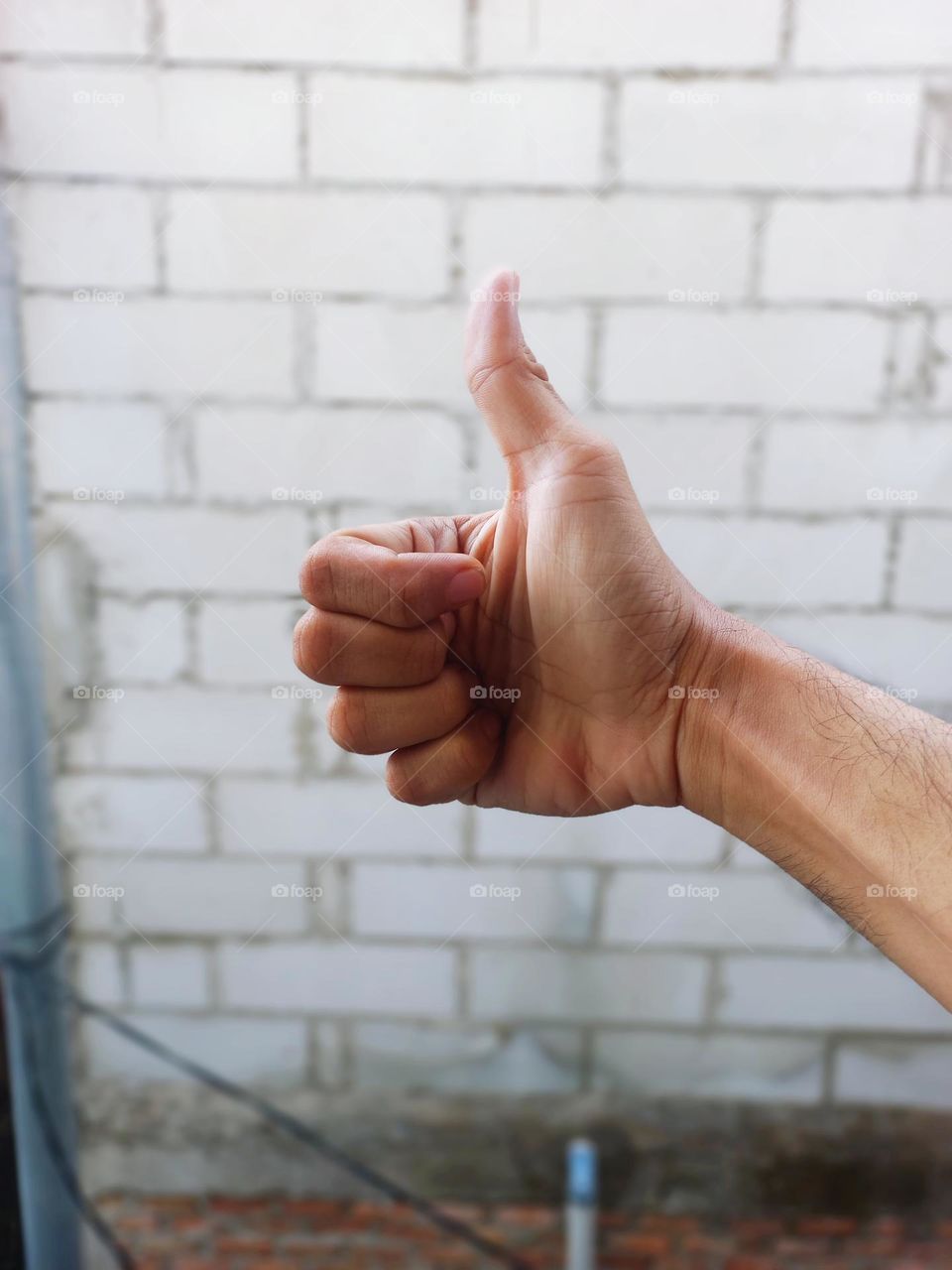 my thumbs up