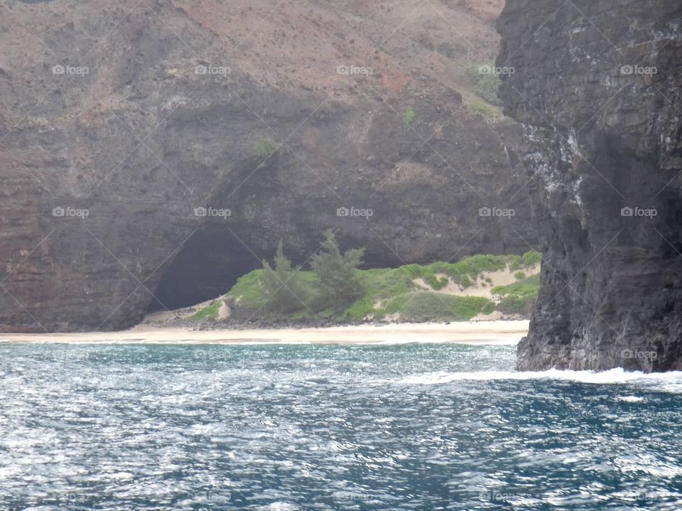 Secret Beach. A secret beach a long the Napili Coast