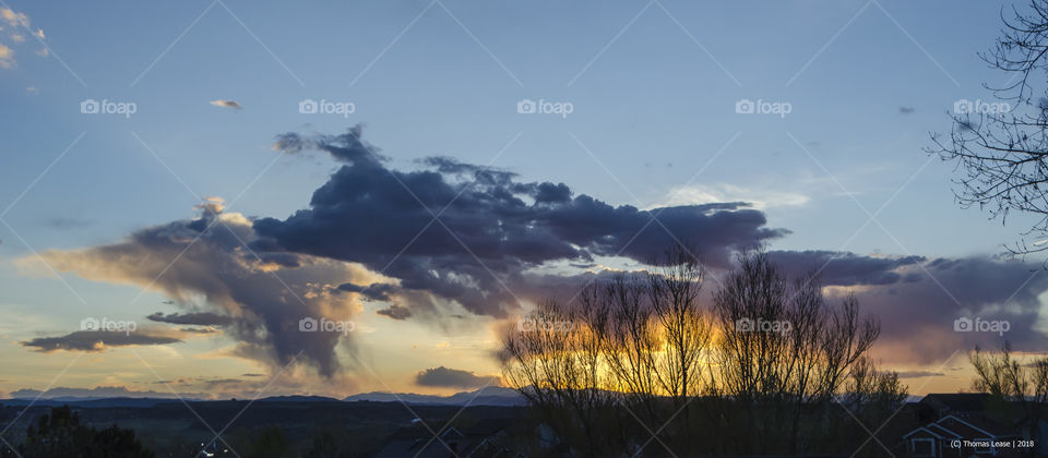 Epic Colorado sunset