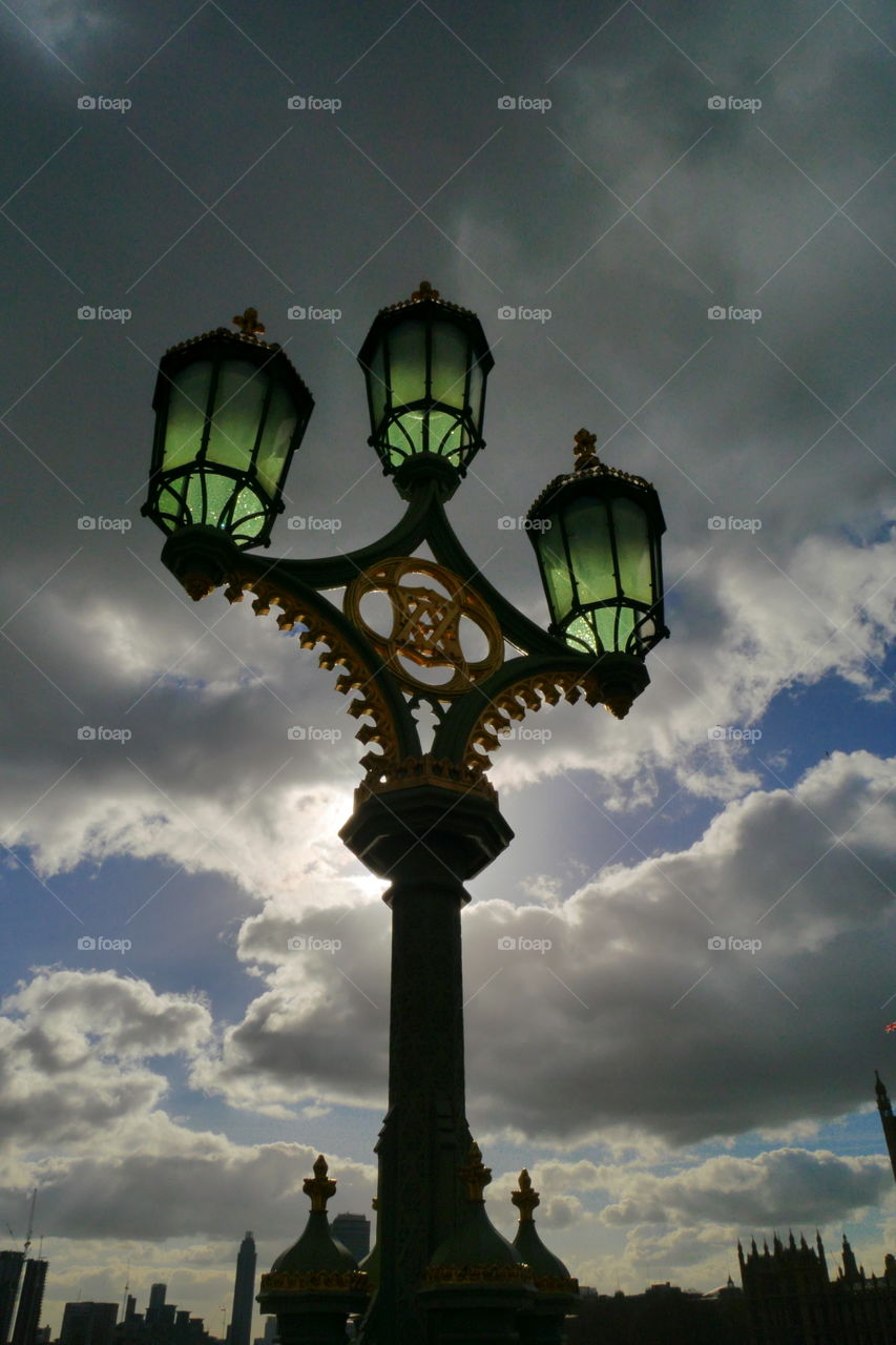 streetlight  Westminster London