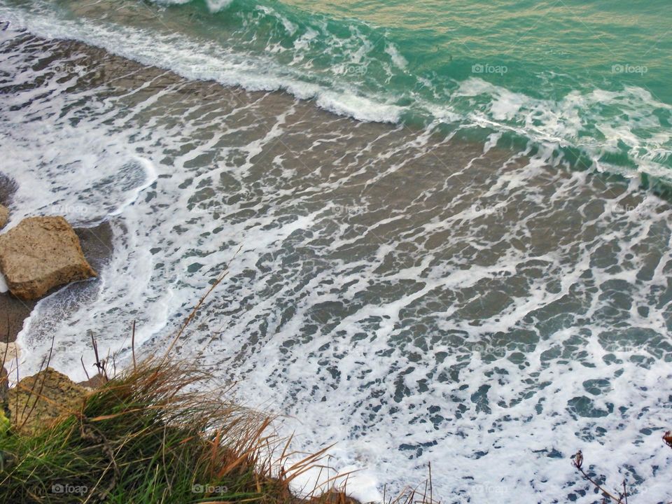 When the wave recedes