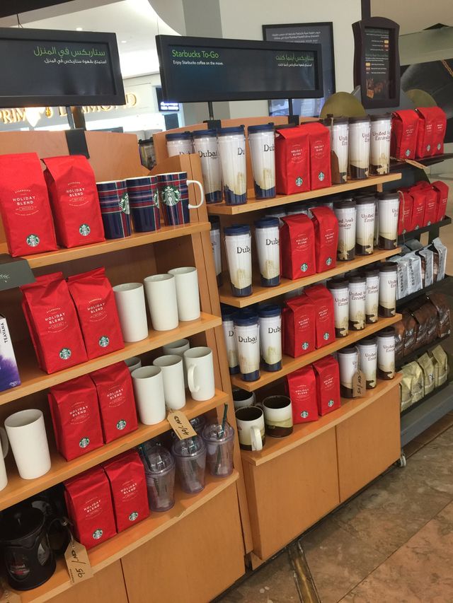 Gift ideas in Starbucks