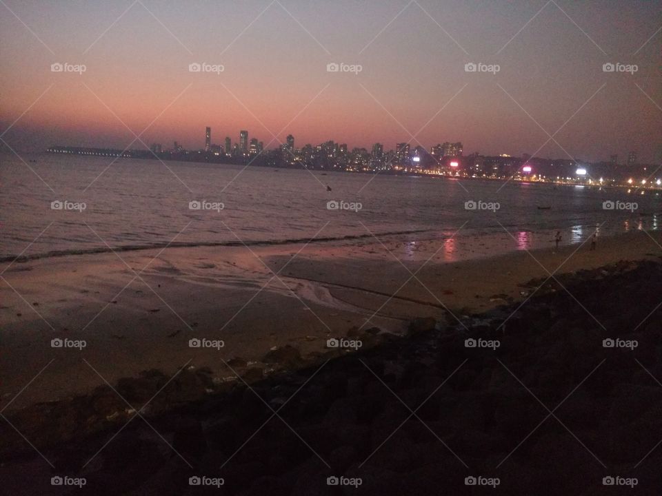 Mumbai Night view
