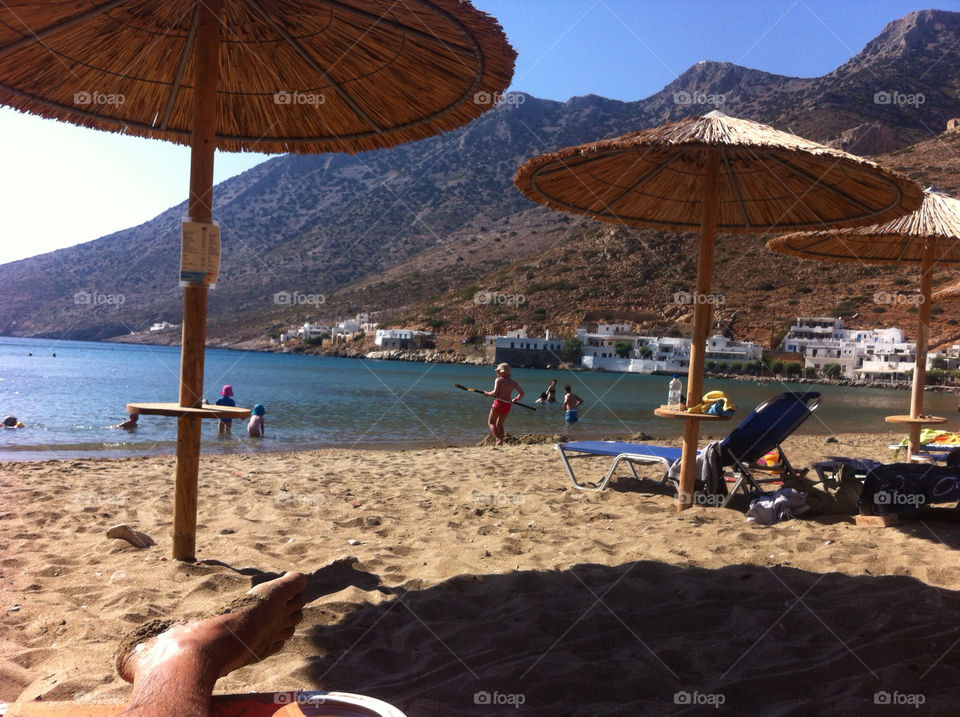 beach island greece sifnos by harriskats77