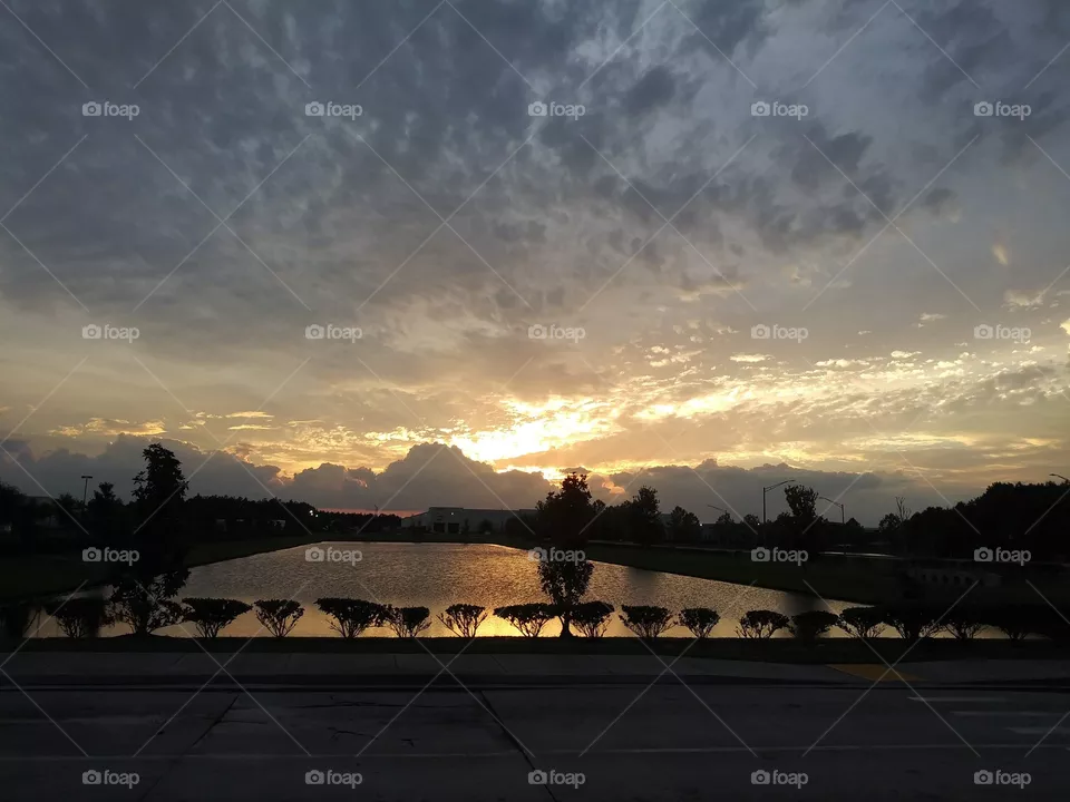 Sunsets at work