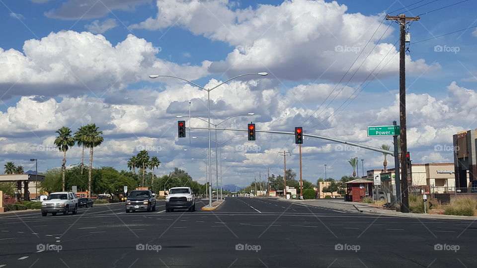 Cartoon clouds