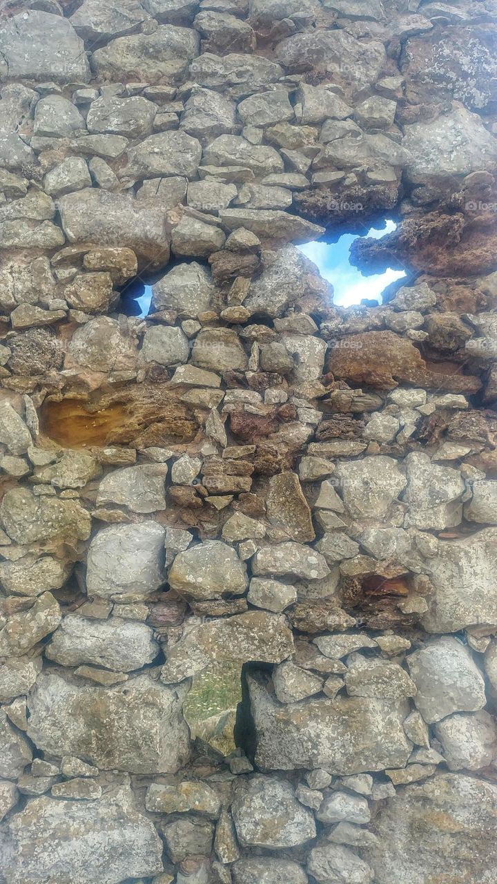 An old monastery wall