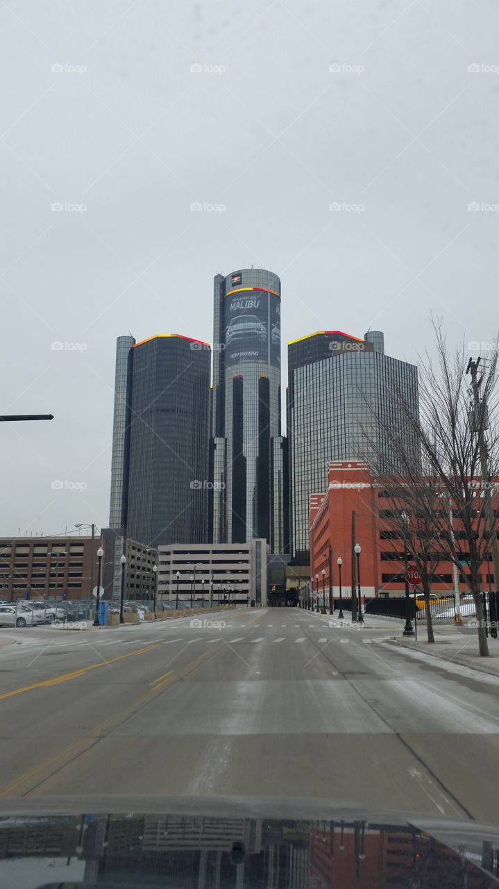 Gm Renaissance Building, Detroit Michigan