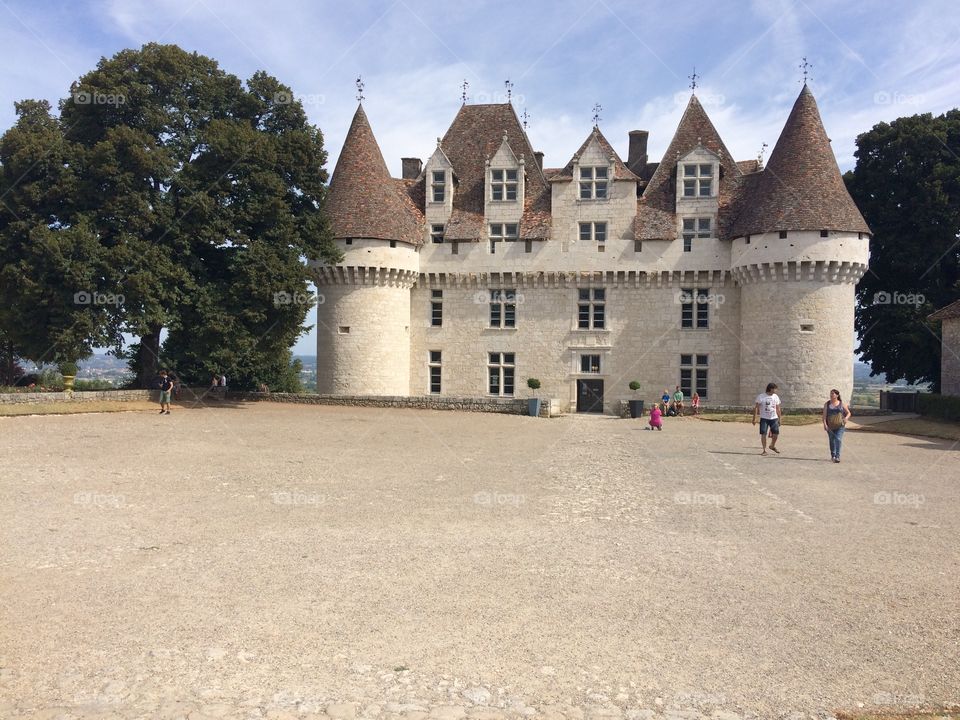 16th century Renaissance chateau castle - Chateau de Monbazillac