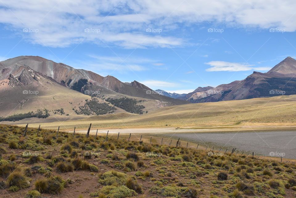 Landscape in Patagonia, Chile 