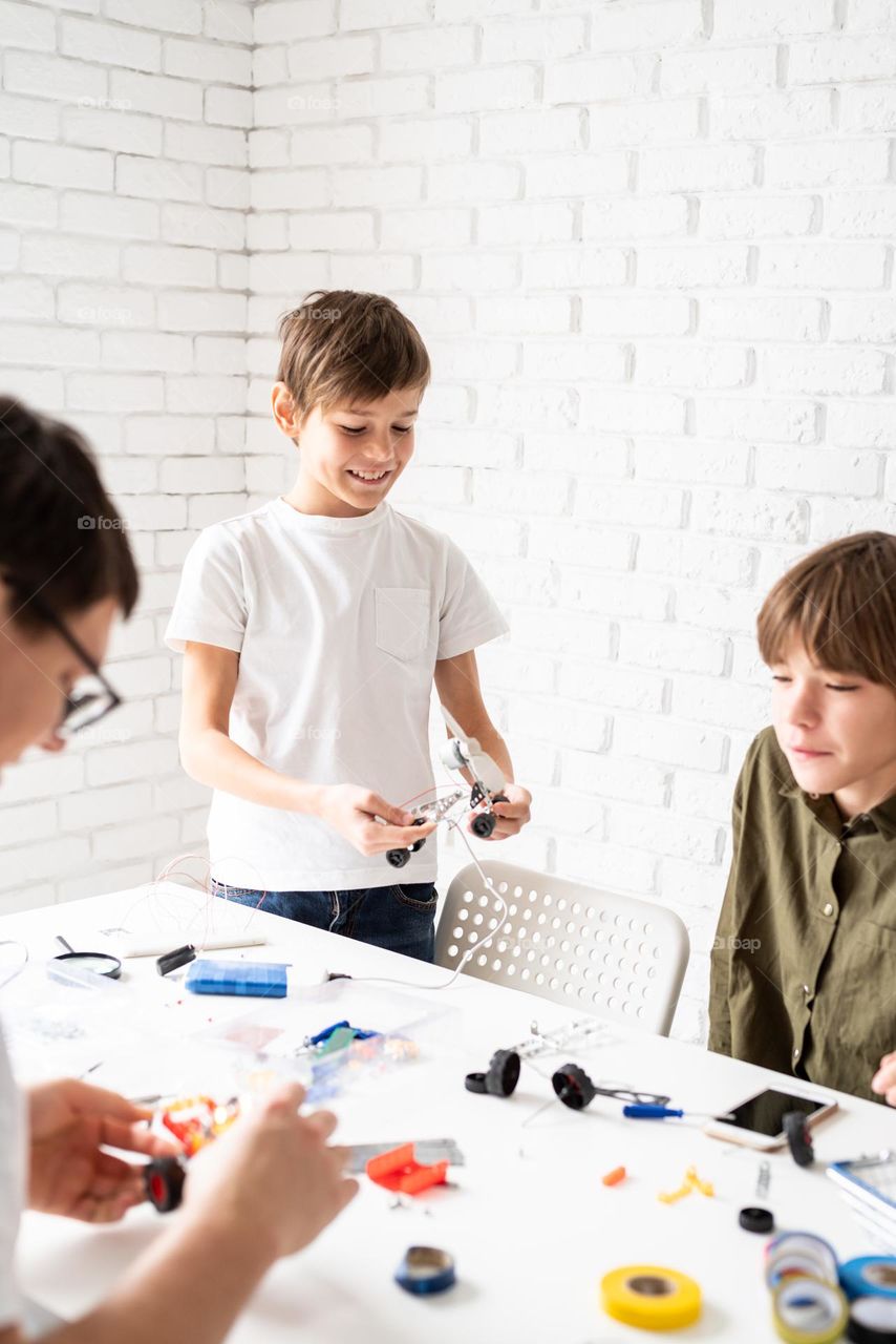 playing creative games with children