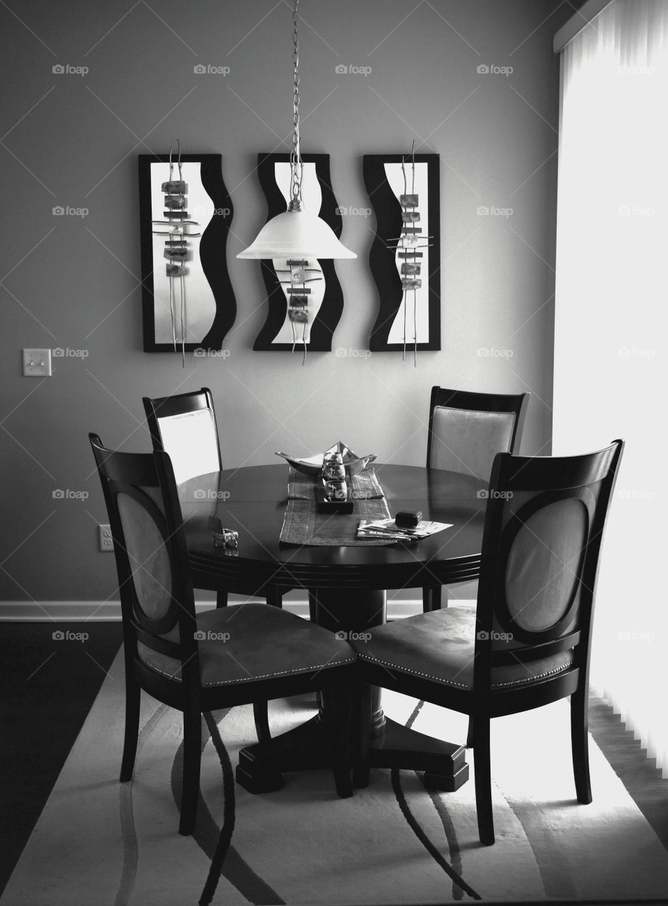 dining room table chairs Walmart monochrome contemporary living architecture Home Furnishings