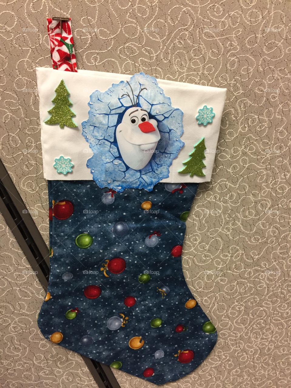 Olaf Christmas stocking 