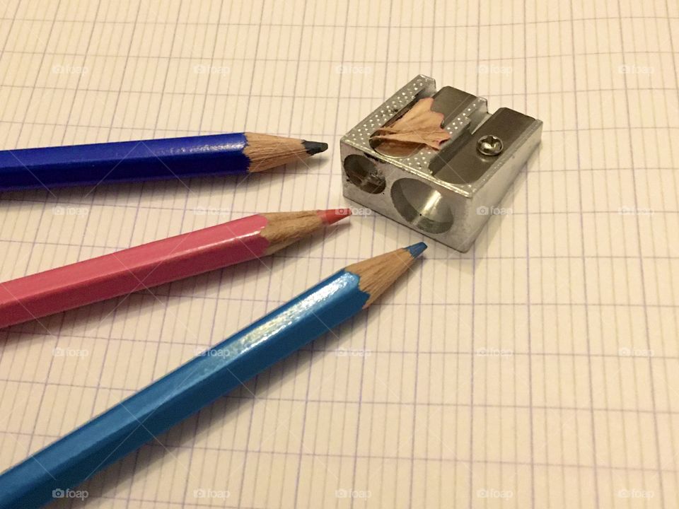 Ready pencils when going back to school