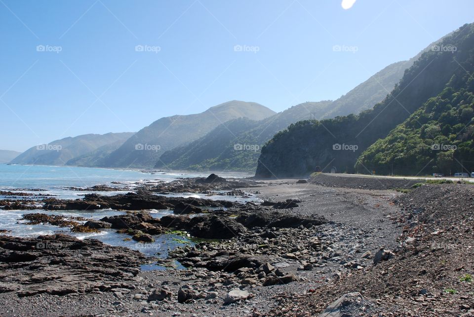 Kaikoura coastline