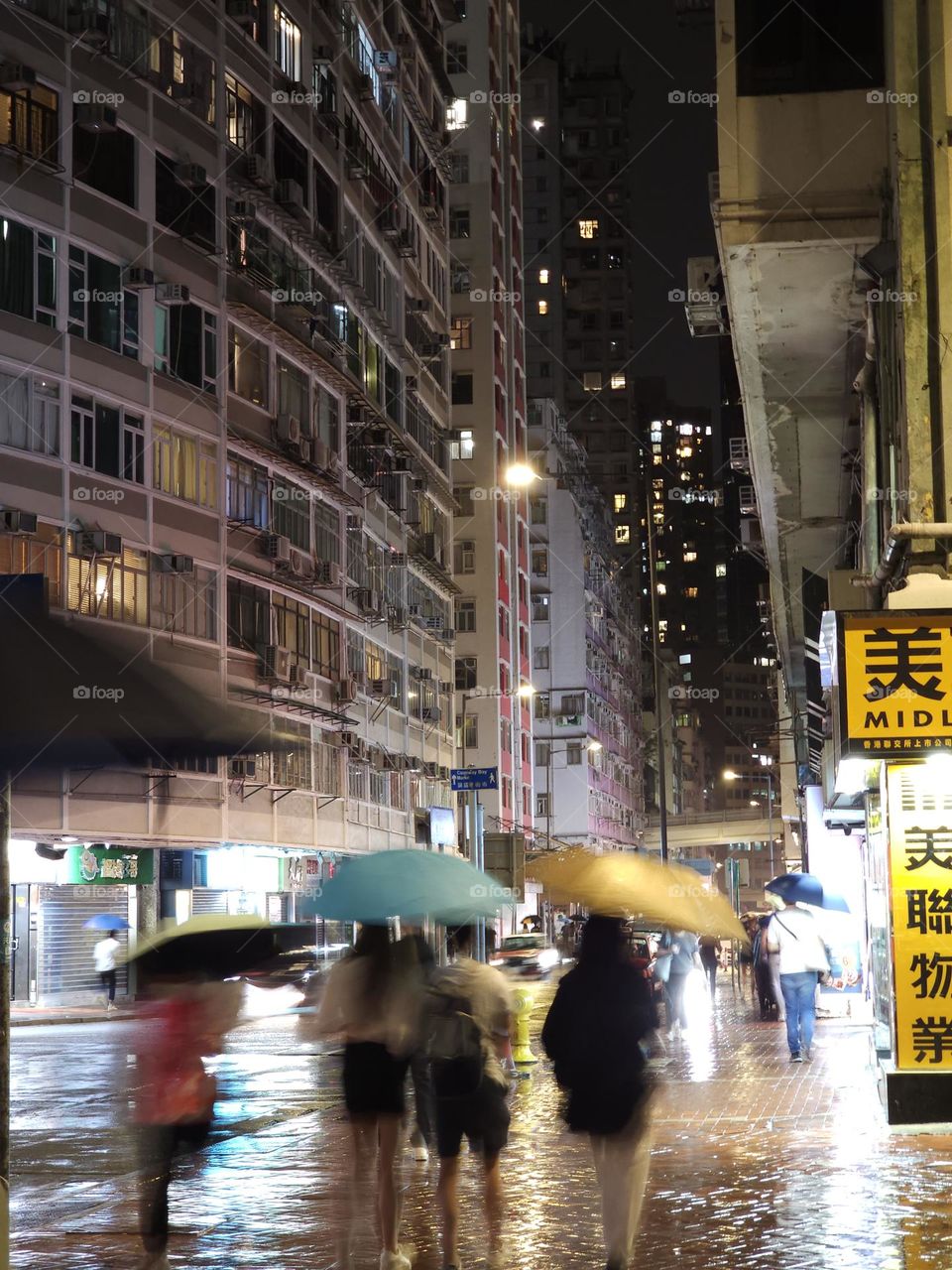 Rainy night