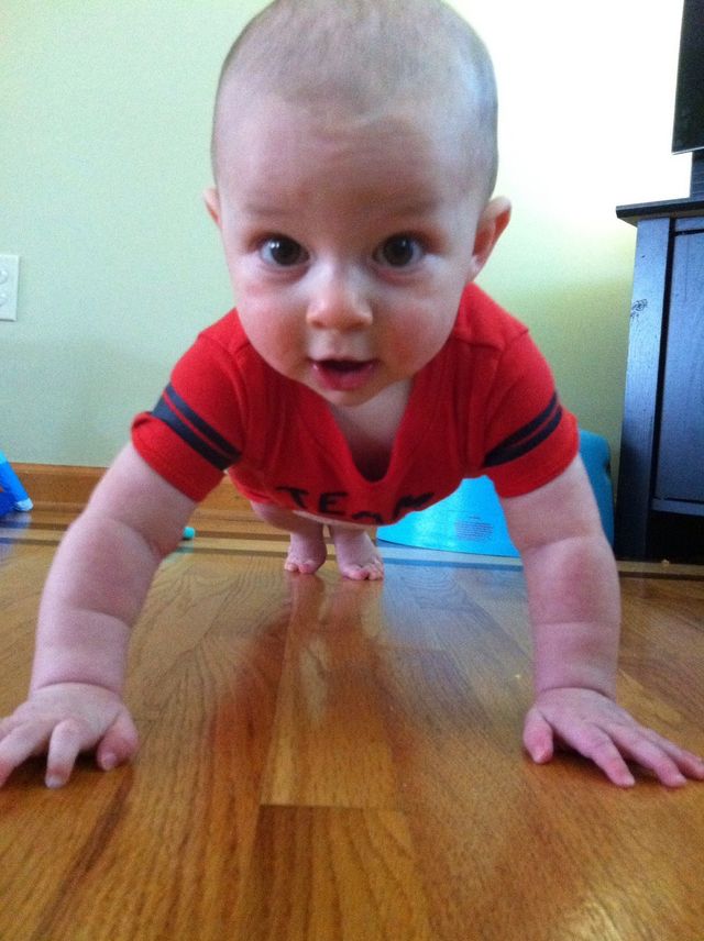 Perfect baby push up