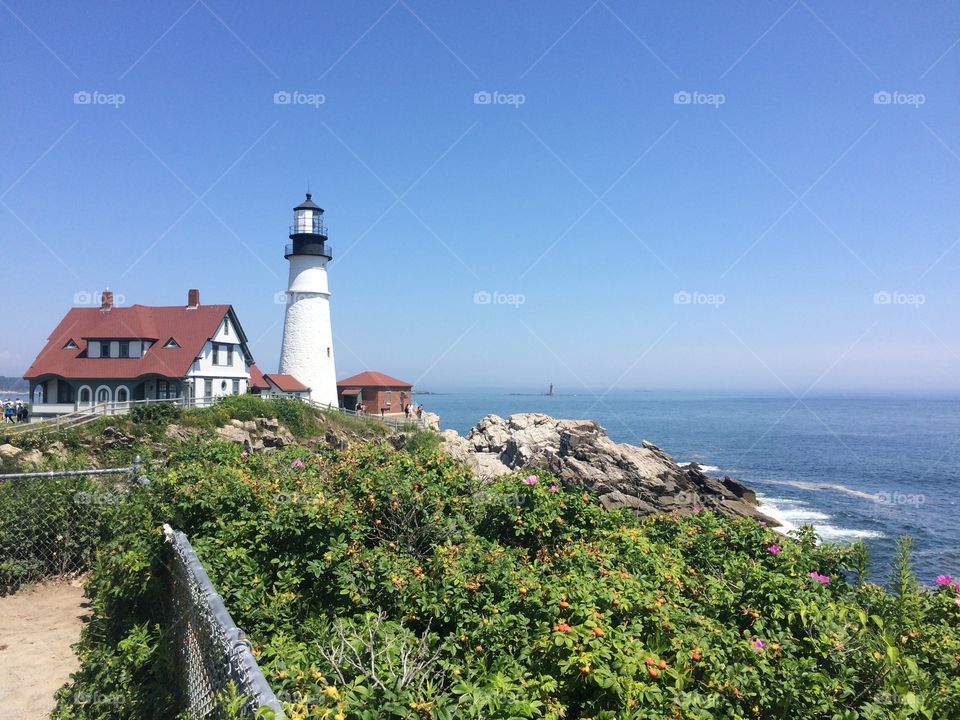 The Portland Head Light. Visited Cape Elizabeth this past weekend