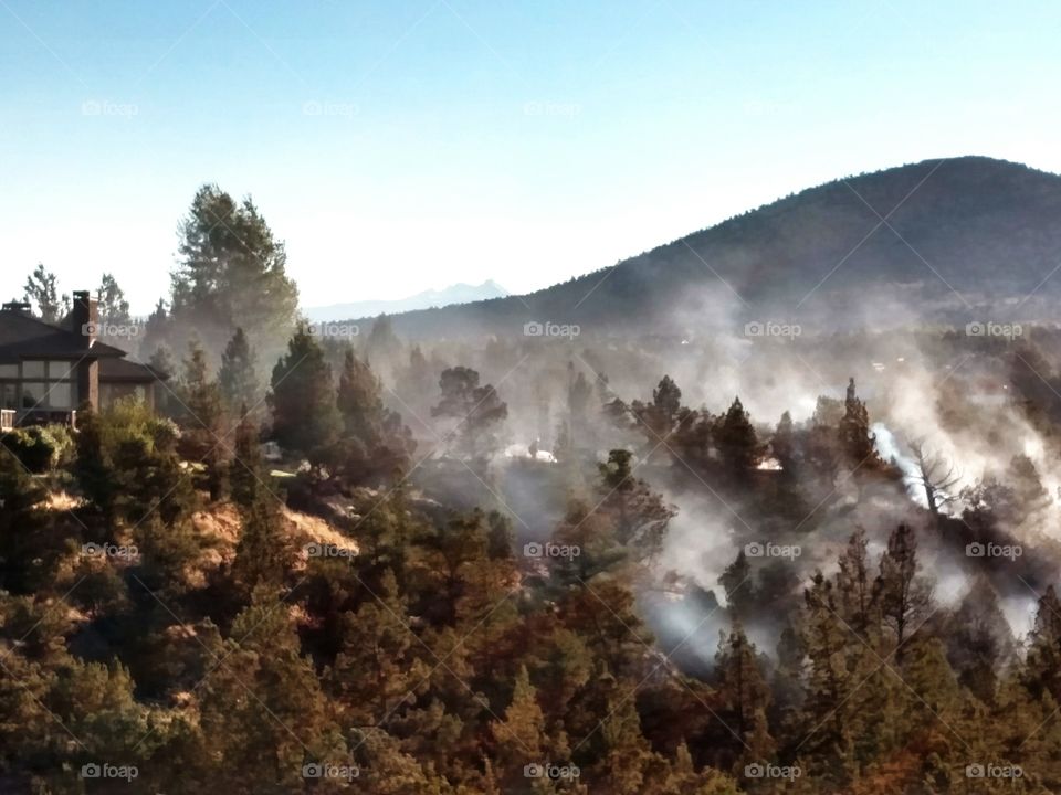 Fire in Eagle Crest Redmond Oregon