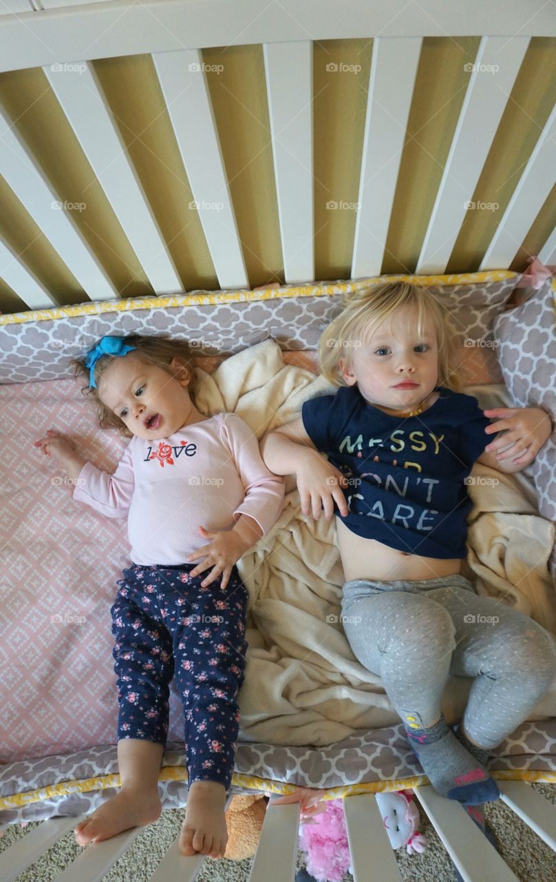 chillin in their crib