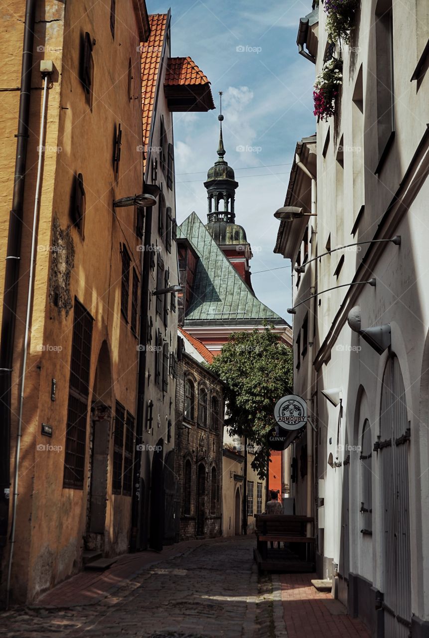 Street of old city
